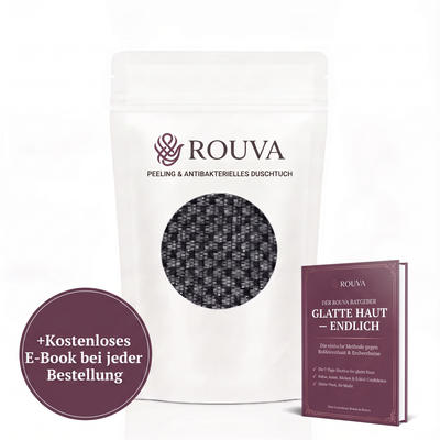 Rouva Antibakterielles Peeling-Duschtuch