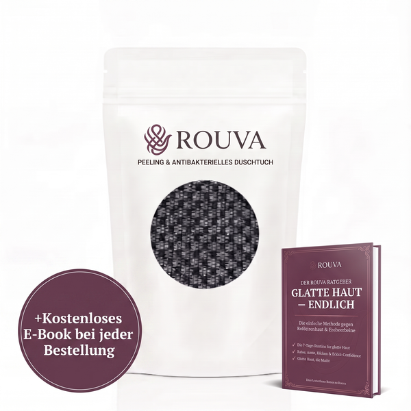 Rouva Antibakterielles Peeling-Duschtuch